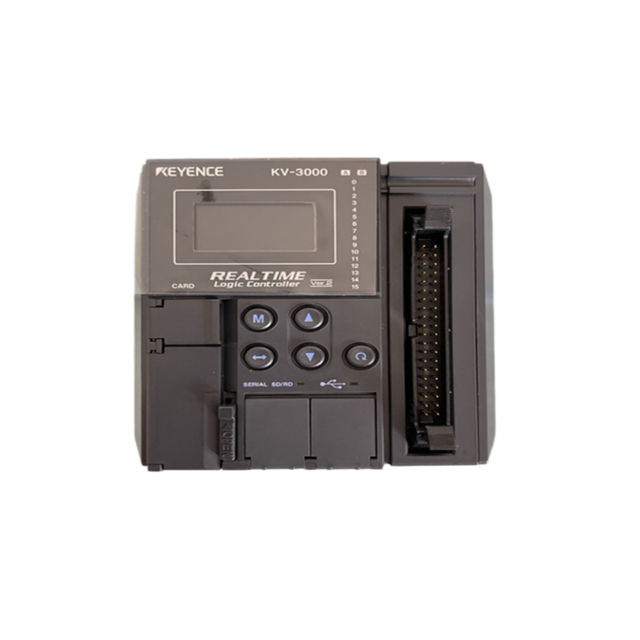 KEYENCE KV-3000 Programmable Controller CPU Unit Built-in Serial Port High Speed Industrial Automation PLC in Stock