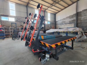 Mesa de Carga para Transportador de Máquina de Procesamiento de Vidrio para Puertas y Ventanas - Product Image 2