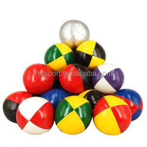 Promotion d'usine : Ballon de jonglage en PU imprimé avec logo personnalisé, jouet souple rembourré pour enfants, ballon de kick-ball pour sacs à pieds - Product Image 2