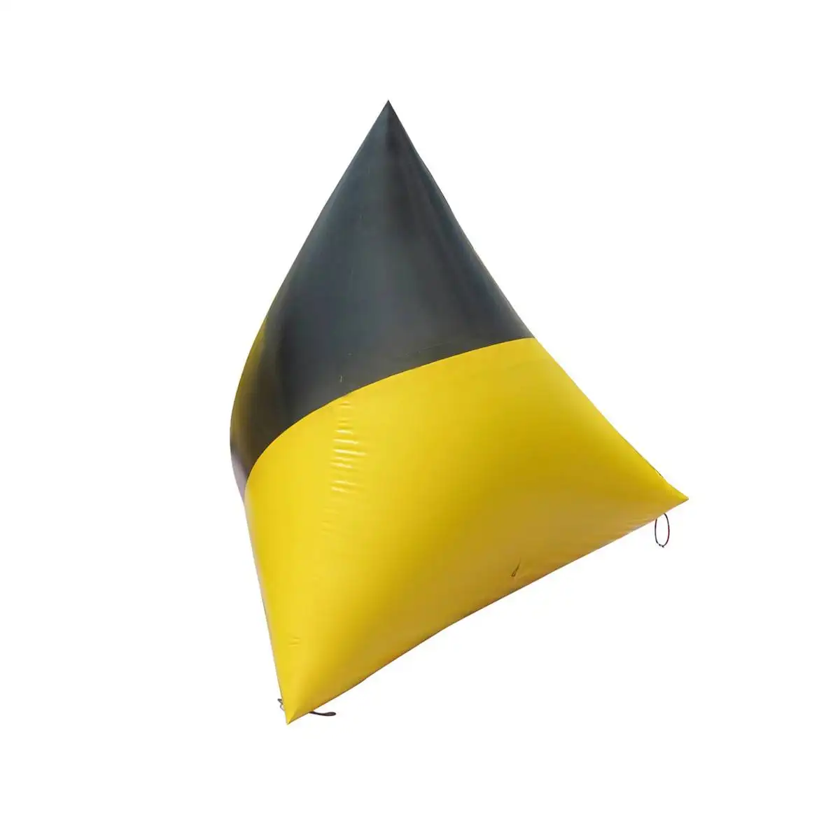 Carreiras flutuantes infláveis triangulares, para corrida/pirâmide, infláveis duráveis, para marca de aviso