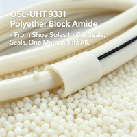 Pellets OSL-UHT 9331 Polyether Block Amide PEBA Daya Rekat Tinggi - Casing Ponsel Tepi Lunak Overmolding Tahan Gores Ramah Lingkungan