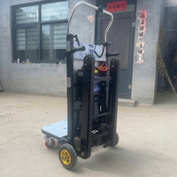 Monte-escaliers électrique portable pour soulever les bagages sur des chariots à roues