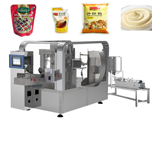 Rotary Automatic Stand up Spout Bag Sachet Water <b>Filling</b> <b>Machine</b> Stand up Spout Bag Packing <b>Machine</b> - Product Image 4