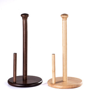 Nhà Bếp Phù Hợp Với Cuộn Giấy Dọc Hiện Đại Sáng Tạo Tissue Dispenser Giá Bán Buôn Nóng Bằng Gỗ Bằng Gỗ Giấy Giữ Khăn Gỗ - Product Image 2