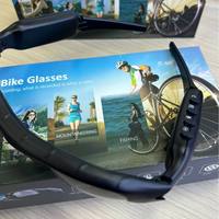 Gafas de Sol con Cámara de Visión en Primera Persona para Ciclismo, Gafas de Grabación de Video Portátiles con WiFi HD 1080P