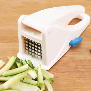 Éplucheur de légumes multifonctionnel Shuangjian, coupe-légumes en plastique blanc pour usage en cuisine - Product Image 3
