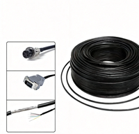 Câble DB9 blindé anti-rongeur Tongtai 20M à 9 broches, fil durable résistant aux rongeurs pour connexion de capteur de cellule de charge, Plug & Play