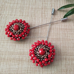 De los hombres, pulsera de los hombres de la solapa de La Flor ramo Pin para traje - Product Image 1