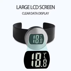 SW <span class=keywords><strong>New</strong></span> <span class=keywords><strong>2025</strong></span> Wine Bottle kỹ thuật số với LCD, ngay lập tức đọc nhiệt độ rượu Cuff, rượu sâm banh, rượu mạnh, hoặc bia ủ nhiệt kế - Product Image 4