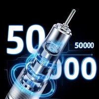 Perceuse à ongles sans fil 2086 50000 tr/min, lime à ongles électrique rechargeable pour vernis gel, ongles acryliques, manucure professionnelle