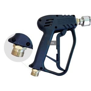 Pistola de Agua <span class=keywords><strong>a</strong></span> Presión de 7 GPM, Acero Inoxidable, Conexión M22, para Limpieza de Autos, Motos, Jardín, Hogar, Uso Universal - Product Image 3