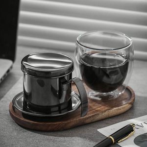 Cafetera de Goteo Tradicional Vietnamita de Una Taza, Reutilizable, de Acero Inoxidable, Filtro de Café Inoxidable - Product Image 2