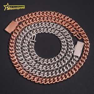 ホットセール10mm 925シルバーアイスアウトキューバリンクチェーン<span class=keywords><strong>Moissanite</strong></span>ダイヤモンドヒップホップジュエリーキューバチェーン<span class=keywords><strong>Moissanite</strong></span>パスダイヤモンドテスター - Product Image 6