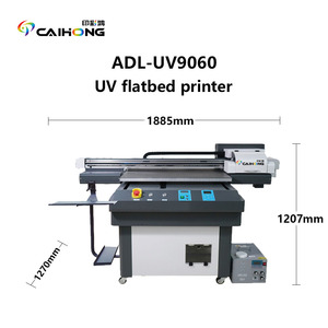 Nova Impressora <span class=keywords><strong>UV</strong></span> de Mesa 6090 Máquina I3200 CMYK Resolução 1440 Velocidade de Impressão 5m Impressão de Etiquetas Flexíveis em Couro PVC - Product Image 5