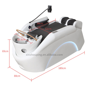 Salone di bellezza <span class=keywords><strong>centro</strong></span> 4D testa Spa Shampoo letto elettrico massaggio corpo letto salone lavello testa terapia sedia Shampoo - Product Image 6
