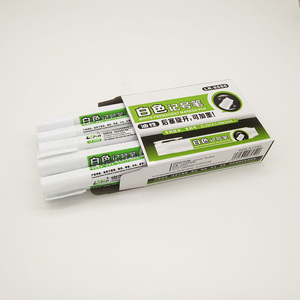 Water Resistant Leather and Shoe Writing <b>White</b> Color Ink <b>Permanent</b> <b>Marker</b> <b>Pen</b> - Product Image 1