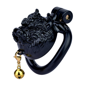 Cage à bite BDSM 4 tailles pour hommes adultes SM Sex Toys Bondage Gear Cages de chasteté - Product Image 5