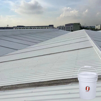 Peinture de revêtement de toiture isolante thermique, réfléchissante, anti-UV, durable, imperméable, en acrylique, pour le refroidissement de la température