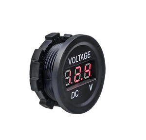 Voltímetro Digital a Prueba de Agua de 12v 24v DC 8~36V para Automóvil, Motocicleta, Todoterreno, ATV - Product Image 1