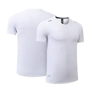 Men Sportswear Shirts Athletic Apparel Quick Dry Workout Shirt Fitness Bodybuilding T Shirt For Men