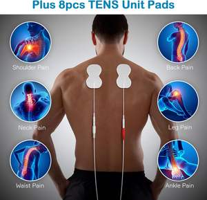 Masajeador de Pies con Control Remoto, Terapia de Luz Roja Infrarroja, Alivio del Dolor, Estimulador de la Circulación de Pies y Piernas, con Electrodos TENS - Product Image 3