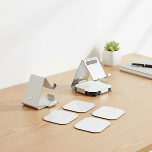 Support de téléphone portable réglable en métal pour bureau et maison, avec fonction de support de bureau et support pour smartphone - Product Image 3