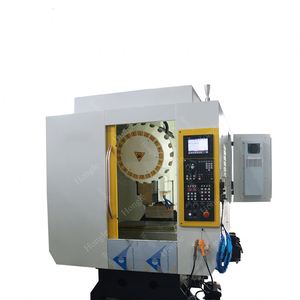 China CNC-Drehmaschine Fräsmaschine 6-Achsen-Bearbeitungszentrum mit Mini-Vertikalrohr-Doppels pindeln 220V Fanuc-Steuerungs system - Product Image 2