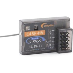 Receptor compatible con corona de 2,4 GHz y 4 canales, receptor compatible con FHSS y SBUS para FUTABA para piezas y accesorios de control remoto - Product Image 3