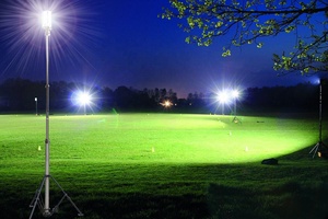 Potente torre faro elettrica torre di illuminazione portatile industriale da 1008 watt - Product Image 2