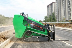 Chargeuse sur chenilles utilitaire <span class=keywords><strong>Dingo</strong></span> Cougars CG1050 25HP avec moteur diesel Kubota - Product Image 5