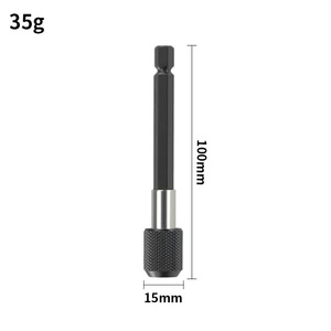Portapunte Magnetico a Cambio Rapido con Attacco Esagonale da 1/4\" in Acciaio Inox, Testa Torx Liscia, Qualità Fai-da-Te, OEM, Scatola in CRV - Product Image 3