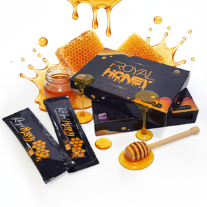 Miel Royal Vital pour Hommes : Stimulant Naturel de la Libido, Soutien Énergétique et de l'Endurance, 20g par Stick, Marque Privée OEM - Product Image 1