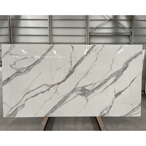 Piastrelle Lucide Spesse 12MM, <span class=keywords><strong>Lastre</strong></span> di Marmo Dorato <span class=keywords><strong>per</strong></span> Ville e Centri Commerciali, <span class=keywords><strong>Lastre</strong></span> in Pietra Sinterizzata Artificiale <span class=keywords><strong>per</strong></span> Esterni - Product Image 5