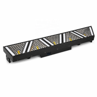 Barre lumineuse LED COB vintage 200W avec stroboscope RGBW/vert, contrôle DMX512, tête mobile pour DJ, clubs et scènes en direct