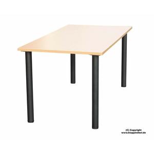 Tavolo Multiuso Decorativo con Bordo in ABS 120 x 70 x 74,5 cm - Product Image 1