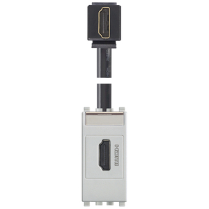 ช่องเสียบ HDMI 2.1b พร้อมสายเคเบิล 90 สาย ความยาว 14.2 ซม. สำหรับปลั๊กและเต้ารับ - Product Image 1