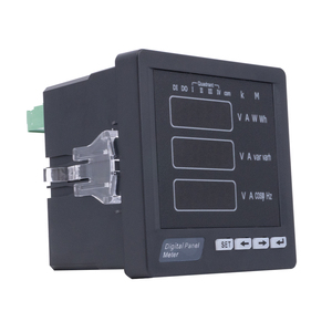 Meteran listrik voltmeter panel meter digital, pengukur Amper tiga fase Multimeter Digital - Product Image 6