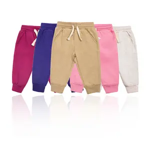 RTS bébé vêtements d'hiver doux et chaud bébé pantalon couleurs unies tout basic pantalon en polaire