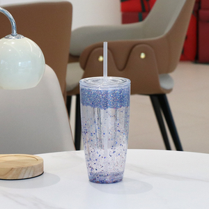 Vaso de Plástico Sublimable de 24oz, Doble Pared, Tapa Plana, Base Perforada con Tapón, Reutilizable, Creativo - Product Image 6