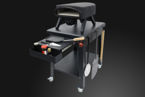 Chariot de cuisine d'extérieur, chariot de cuisine, chariot de plateforme, <span class=keywords><strong>table</strong></span> <span class=keywords><strong>pour</strong></span> <span class=keywords><strong>four</strong></span> à <span class=keywords><strong>pizza</strong></span> - Product Image 2