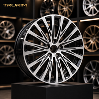 Jantes forgées bicolores sur mesure de 18 à 24 pouces, radiantes, de luxe, pour Lexus LS Cadillac CT5, directement de l'usine
