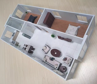 Maison conteneur extensible moderne prête à l'emploi de 30 pieds Villa préfabriquée en acier mobile maison portable 2-5 bureau extérieur