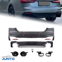 Diffuseur de pare-chocs arrière Junyo pour Audi A5 2020-2025 – Améliorez votre véhicule avec les kits carrosserie RS5