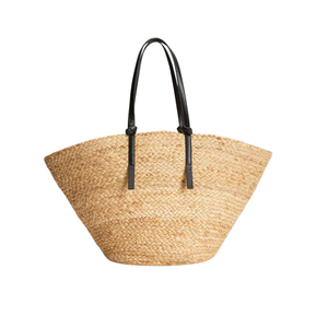 Jute Messenger <b>Bag</b> Crossbody Natural Fiber Shoulder <b>Bag</b> For Men Women Casual Outing And Daily Commute - Product Image 1