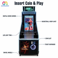 Machine de jeu d'arcade de basket-ball de rue EPIC à monnayeur