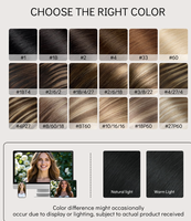 Vente directe d'usine d'extensions de cheveux naturels européens à double trame pour cheveux vierges, vous aidant à devenir belle