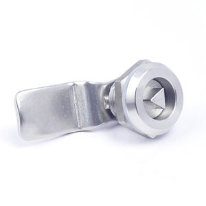 स्टेनलेस स्टील 304 कुंजी लॉक पॉलिश फिनिश डबल बिट तिमाही बारी स्क्वायर त्रिकोण हेक्स लॉक टिकाऊ एंटी-चोरी डिजाइन - Product Image 5