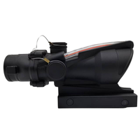 ACO4x32C4A 4x Red Aluminum Tactical Fiber Optic Prismatic Scope High Waterproof Shockproof Fully Multi Coated | Factory