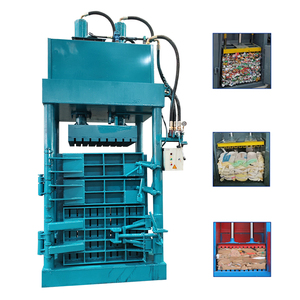 Compacteur hydraulique vertical pour carton et plastique, presse à bouteilles PET, à vendre - Product Image 3