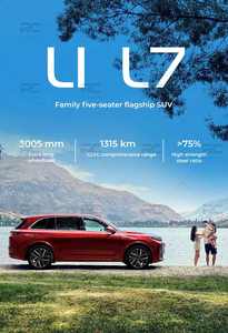 Lixiang li l7 2025 mobil ev baru tersedia mobil listrik lixiang l7 murah - Product Image 6